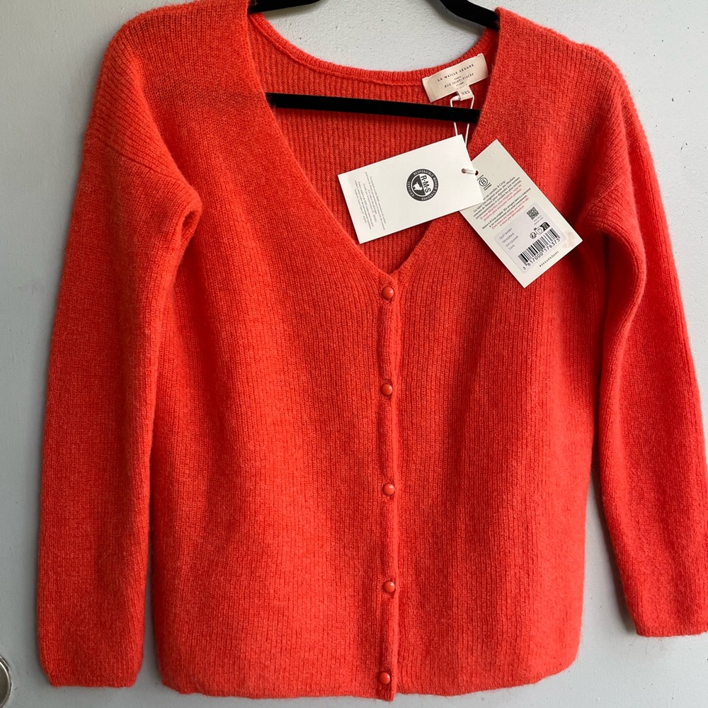 Sezane Barry cardigan size XXS - Picture 6 of 7